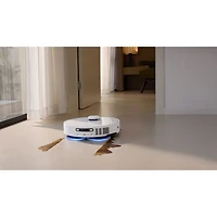Aspirateur robot à vadrouille sans fil avec cartographie intelligente et autonomie de 200 min P10 Pro Ultra Gen 2 de Mova - Blanc