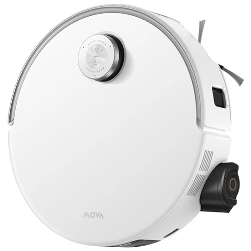Aspirateur robot à vadrouille sans fil autonome avec rouleau, cartographie intelligente et autonomie de 220 min Z60 Ultra de Mova - Blanc