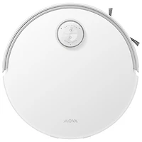 Aspirateur robot à vadrouille sans fil autonome avec rouleau, cartographie intelligente et autonomie de 220 min Z60 Ultra de Mova - Blanc