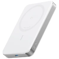 Anker MagGO 10000 mAh 15W USB-C Power Bank with MagSafe - White