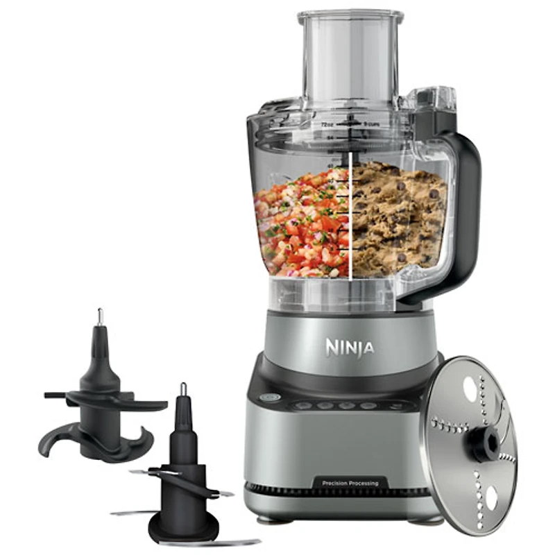 Ninja PrecisionPro Food Processor - 9-Cups - Silver