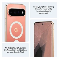 Google Pixelsnap Fitted Hard Shell Case for Pixel 11 Pro - Clear