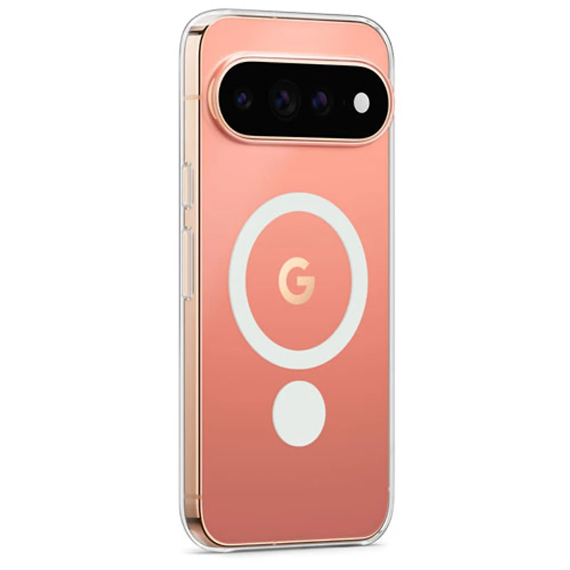 Étui rigide ajusté Google Pixelsnap pour Pixel 11 Pro XL - Transparent