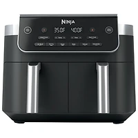 Ninja 6-in-1 Dual Zone Air Fryer - 7.57L (8QT) - Grey