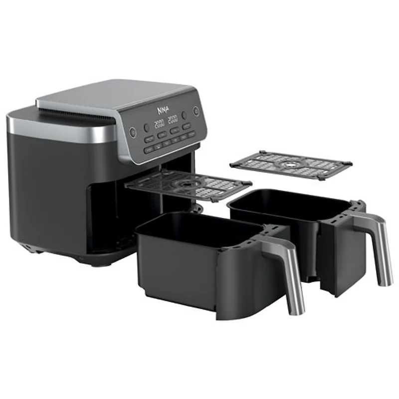 Ninja 6-in-1 Dual Zone Air Fryer - 7.57L (8QT) - Grey