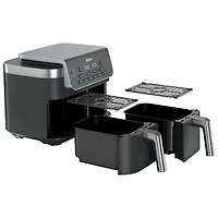Ninja 6-in-1 Dual Zone Air Fryer - 7.57L (8QT) - Grey