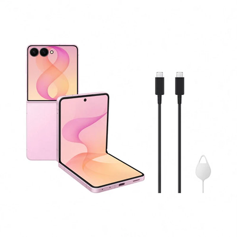 Samsung Galaxy Z Flip8 de 512 Go – Rose – Déverrouillé