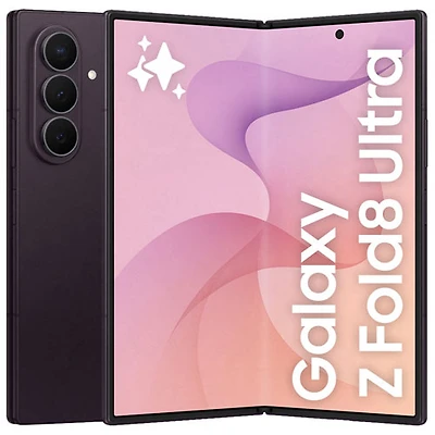 Samsung Galaxy Z Fold8 Ultra de 256 Go - Ombre violette - Déverrouillé