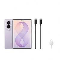 Samsung Galaxy Z Fold8 de 512 Go - Lavande - Déverrouillé