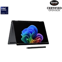 Boîte ouverte - Portable professionnel 2-en-1 à écran tactile OmniBook X de 16 po de HP - Core Ultra 7-365H d'Intel - LPDDR5X 32 Go - SSD 1 To - Gris éclipse