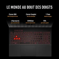 Portable de jeu de 16 po TUF Gaming A16 d'ASUS - Gris Jaeger (Ryzen 7 260 d'AMD/RAM 16 Go/SSD 512 Go/GeForce RTX 5050/Windows 11)