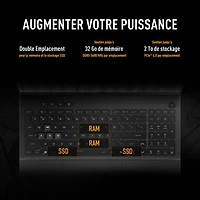 Portable de jeu de 16 po TUF Gaming A16 d'ASUS - Gris Jaeger (Ryzen 7 260 d'AMD/RAM 16 Go/SSD 512 Go/GeForce RTX 5050/Windows 11)