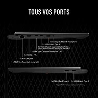 Portable de jeu de 16 po TUF Gaming A16 d'ASUS - Gris Jaeger (Ryzen 7 260 d'AMD/RAM 16 Go/SSD 512 Go/GeForce RTX 5050/Windows 11)