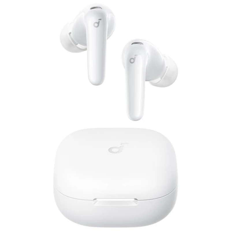 Écouteurs boutons 100 % sans fil à suppression du bruit P31i de Soundcore par Anker - Blanc