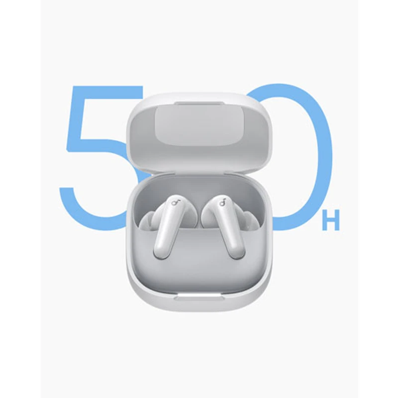 Écouteurs boutons 100 % sans fil à suppression du bruit P31i de Soundcore par Anker - Blanc