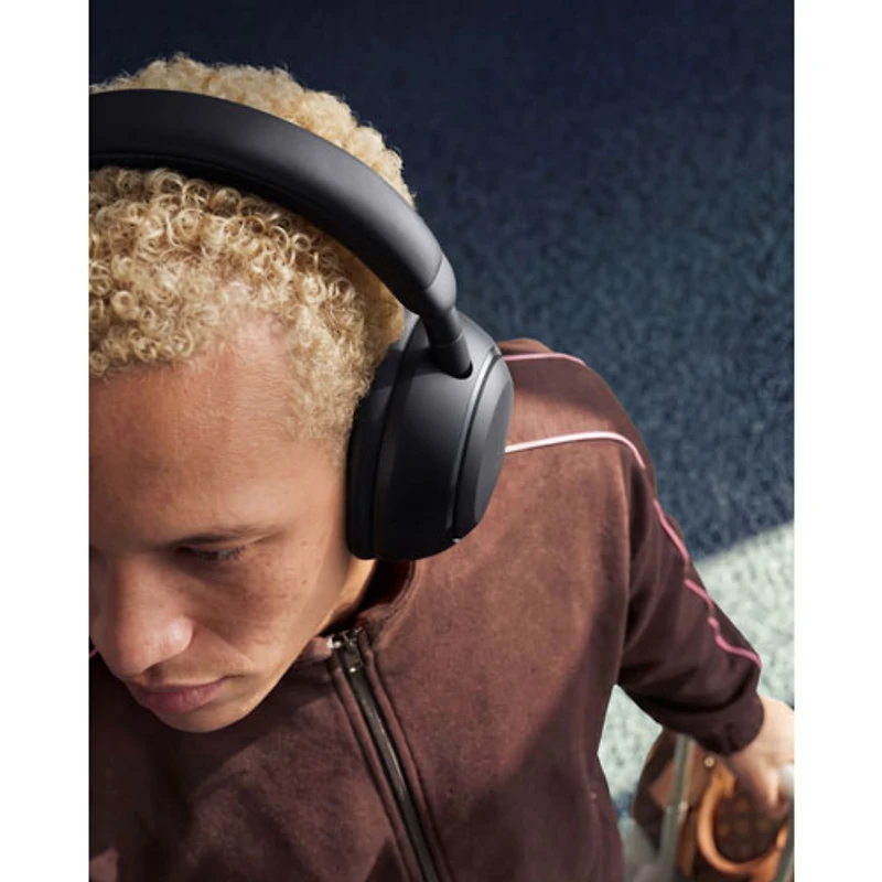 Soundcore by Anker Space 2 Over-Ear Noise Cancelling True Wireless Headphones - Black
