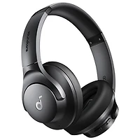 Casque d'écoute supra-auriculaire 100 % sans fil à suppression du bruit Q20i de Soundcore par Anker - Noir