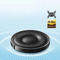 Casque d'écoute supra-auriculaire 100 % sans fil à suppression du bruit Q20i de Soundcore par Anker - Noir