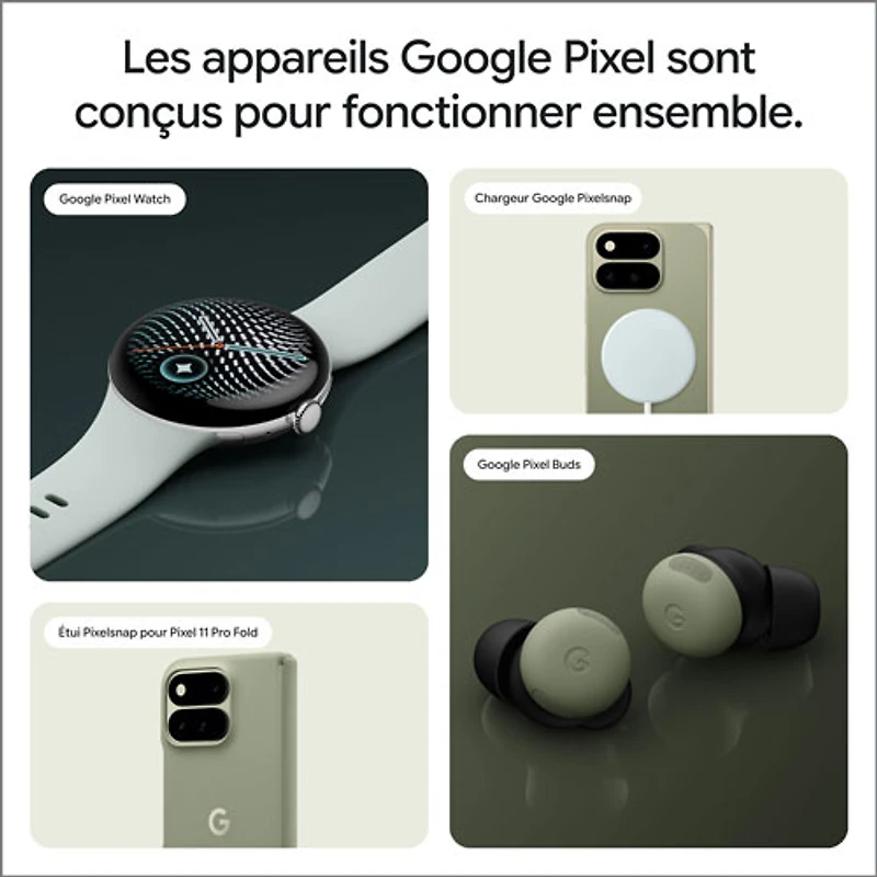 Koodo Google Pixel 11 Pro Fold 512GB - Olive - Select Tab Plan