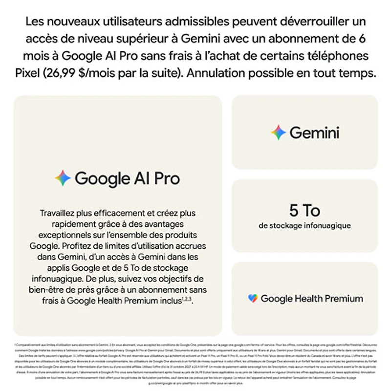 Koodo Google Pixel 11 Pro XL 256GB - Canyon - Select Tab Plan
