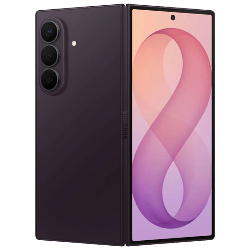 Samsung Galaxy Z Fold8 Ultra 5G de 1 To avec TELUS - Ombre violette - Financement mensuel