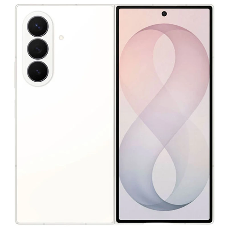 Samsung Galaxy Z Fold8 Ultra 5G de 256 Go avec Freedom Mobile - Crème - Paiement Balance mensuel