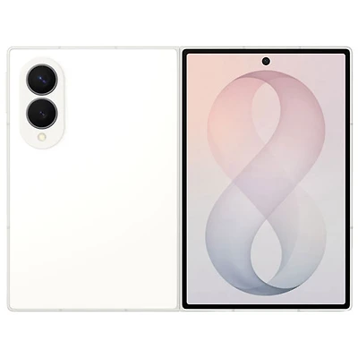 Samsung Galaxy Z Fold8 5G de 256 Go avec Koodo - Crème - Forfaits Balance sélectionnés