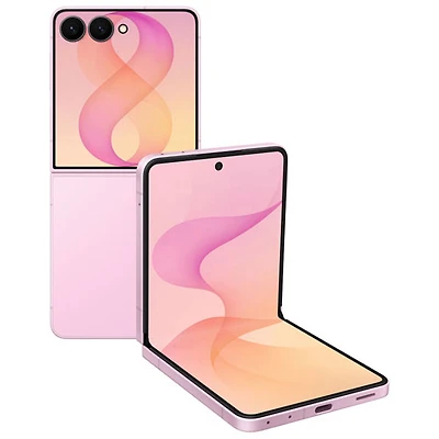 Samsung Galaxy Z Flip8 5G de 512 Go avec TELUS - Rose - Financement mensuel
