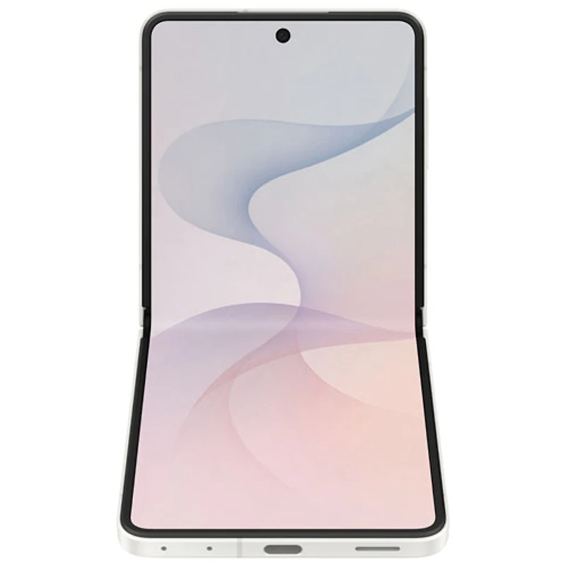 TELUS Samsung Galaxy Z Flip8 5G 256GB - Cream - Monthly Financing