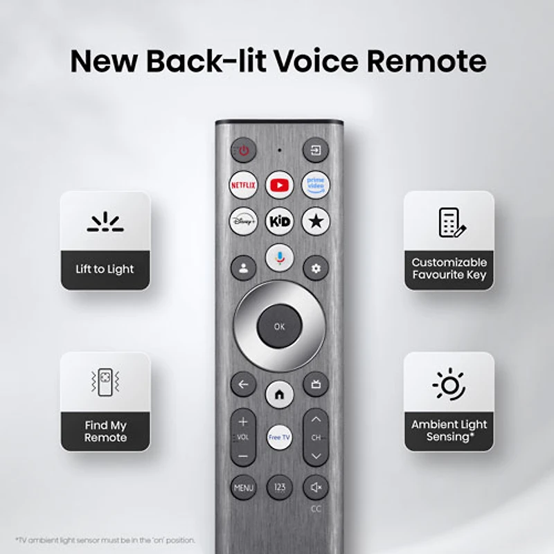 Hisense 55" UR8SG 4K UHD HDR Dolby Atmos RGB Mini-LED Android Smart TV (55UR8SG) - 2026 - Great for Movies & Gaming