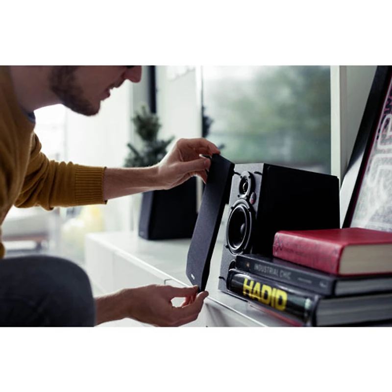 Edifier 2.0 140-Watt Bookshelf Speaker - Black