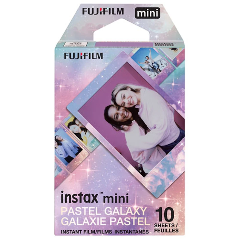Fujifilm Instax Mini Instant Film - 10 Sheets - Pastel Galaxy