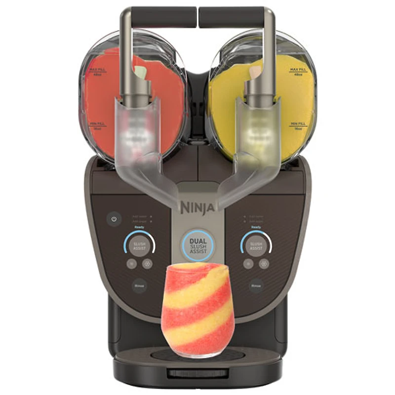 Machine à boissons glacées Ninja SLUSHi Twist avec technologie double SlushAssist
