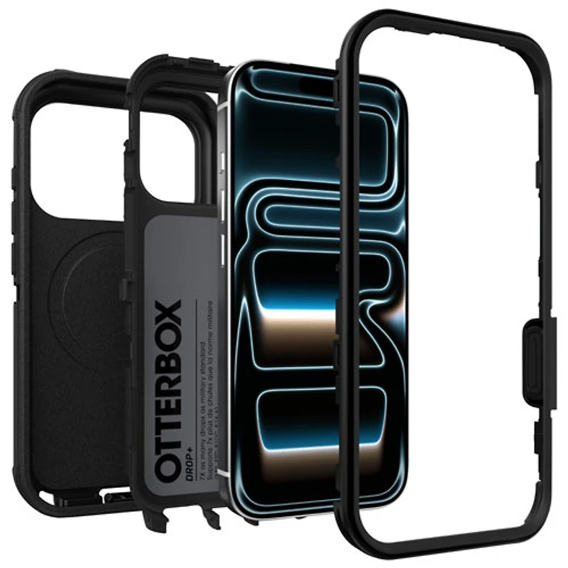OtterBox Defender Series Pro Fitted Hard Shell Case with MagSafe for iPhone 18 Pro - Black