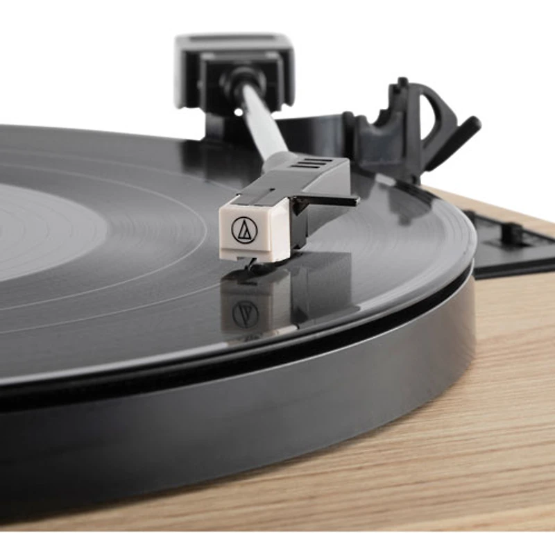 Victrola Harmony Belt Drive Turntable with Speakers - Natural