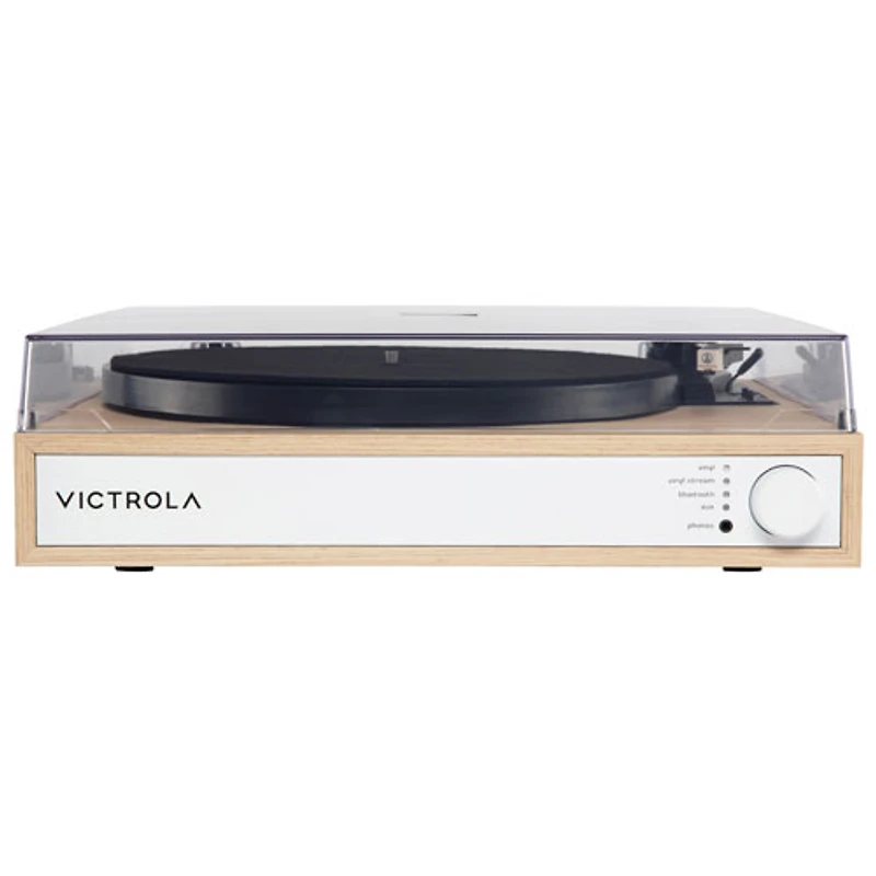 Victrola Harmony Belt Drive Turntable with Speakers - Natural