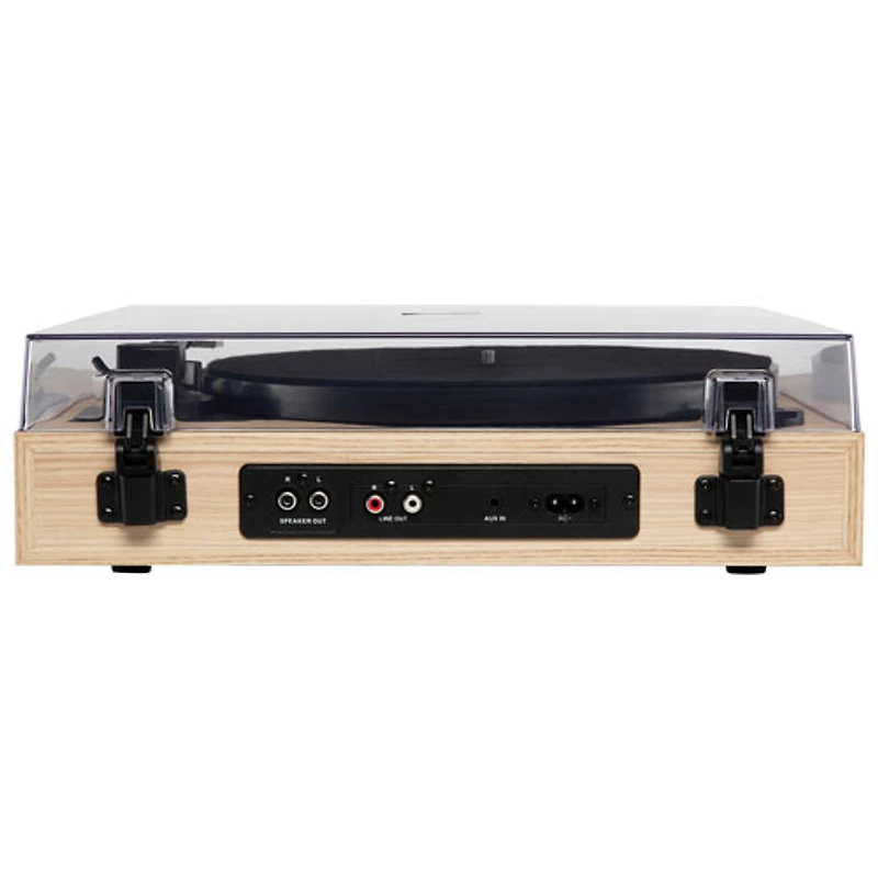 Victrola Harmony Belt Drive Turntable with Speakers - Natural