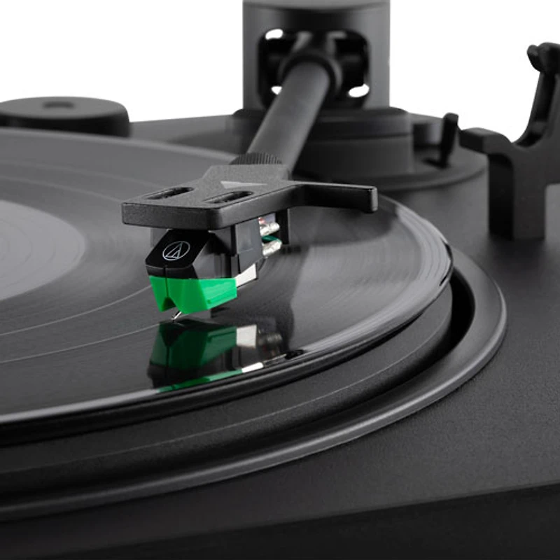 Tourne-disque Bluetooth à courroie Wave de Victrola avec Auracast - Noir