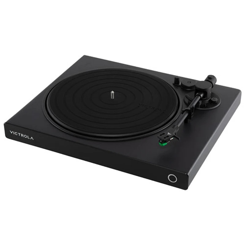 Tourne-disque Bluetooth à courroie Wave de Victrola avec Auracast - Noir