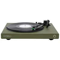 Victrola Wave Belt Drive Bluetooth Turntable with Auracast - Green