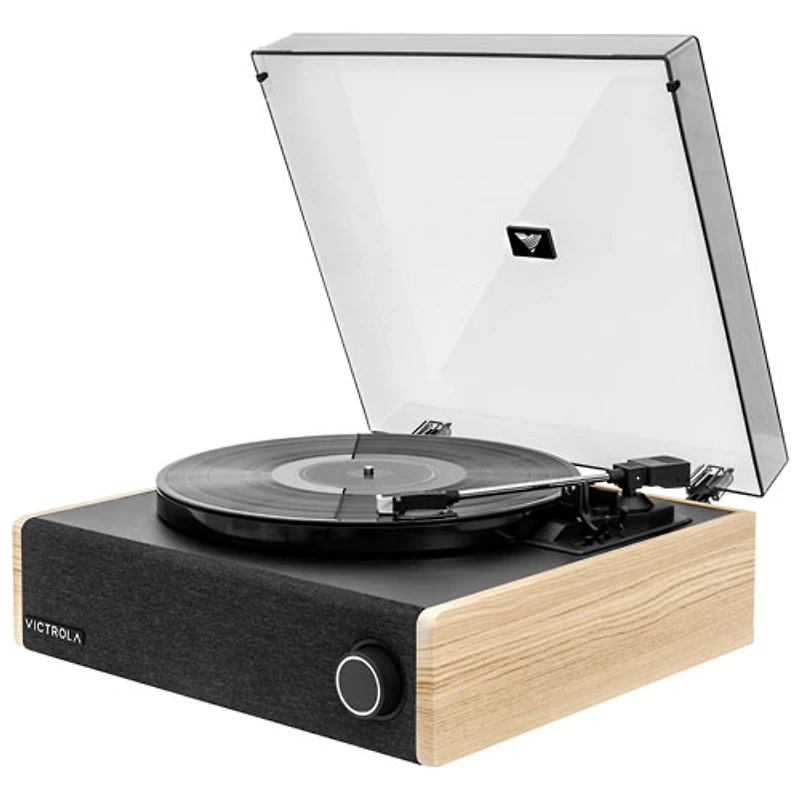 Tourne-disque Bluetooth à courroie tout-en-un Eastwood LP de Victrola - Naturel