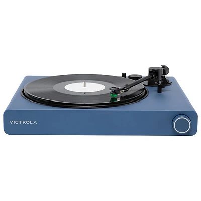 Victrola Stream Onyx Belt Drive WiFi & Bluetooth Turntable - Blue