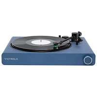 Victrola Stream Onyx Belt Drive WiFi & Bluetooth Turntable - Blue