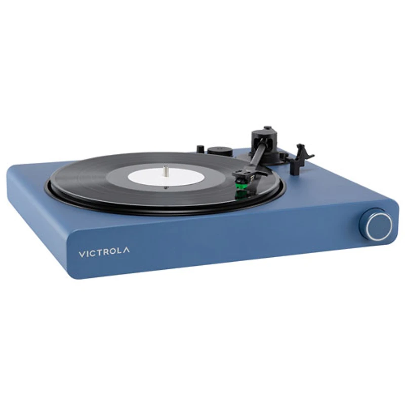 Victrola Stream Onyx Belt Drive WiFi & Bluetooth Turntable - Blue