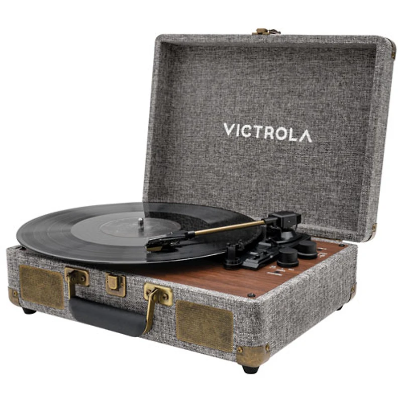 Victrola Venture All in One Belt Drive Bluetooth Turntable - Walnut