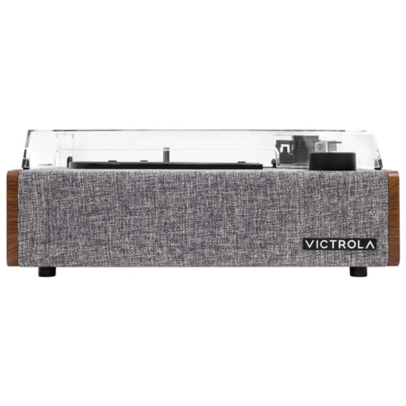 Victrola Eastwood II All-in-One Belt Drive Bluetooth Turntable - Walnut