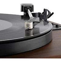 Victrola Harmony Belt Drive Turntable with Speakers - Walnut