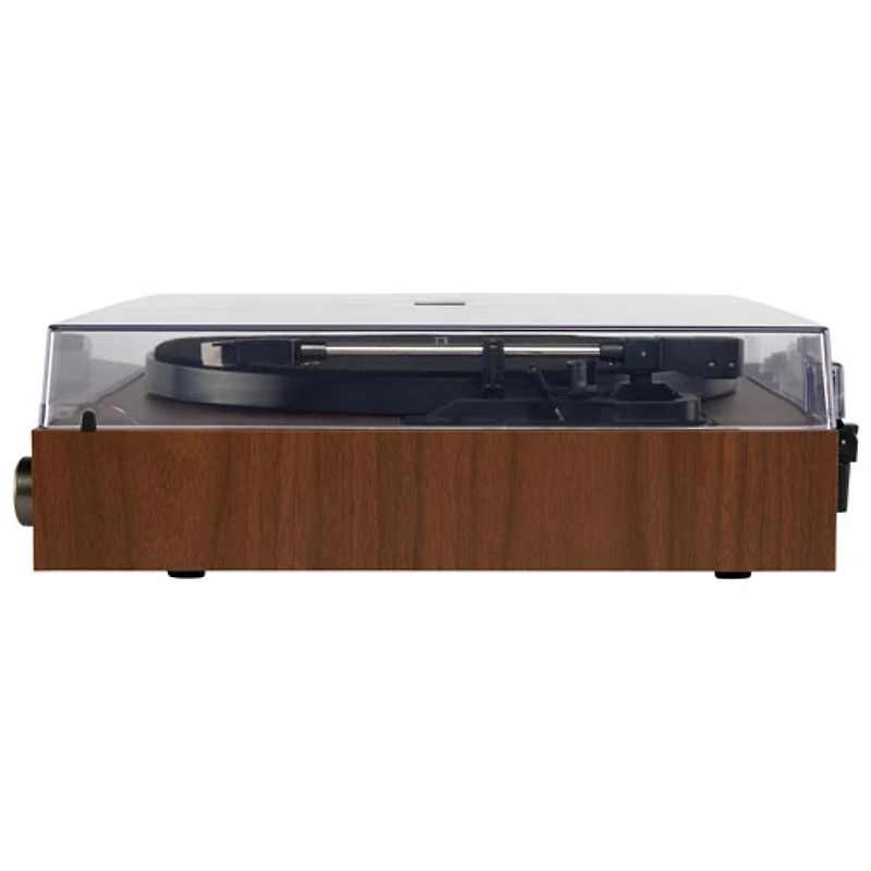 Victrola Harmony Belt Drive Turntable with Speakers - Walnut