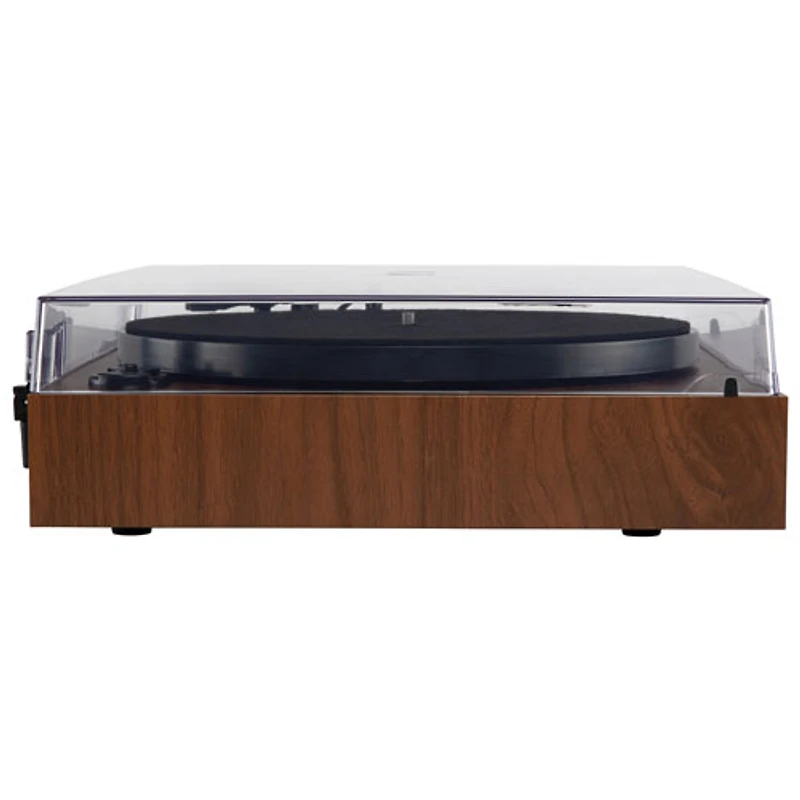 Victrola Harmony Belt Drive Turntable with Speakers - Walnut