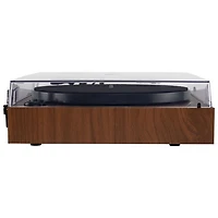 Victrola Harmony Belt Drive Turntable with Speakers - Walnut